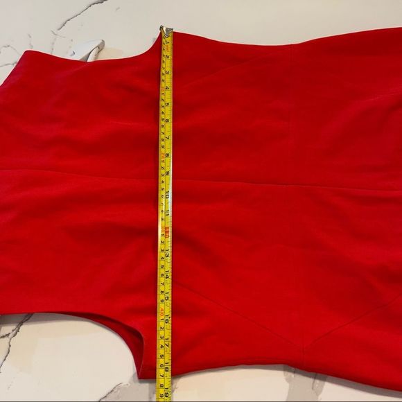 Maggy London Red Midi Dress - Picture 5 of 13